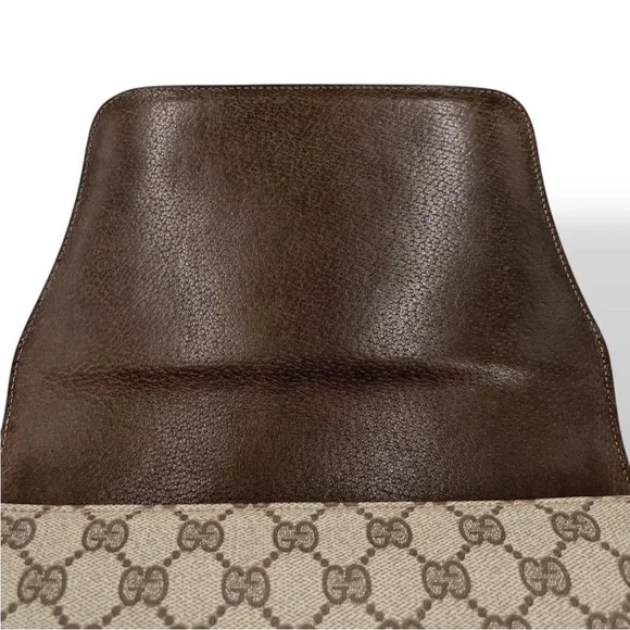 Gucci Beige and Dark Brown Crossbody Bag - Picture 12 of 16